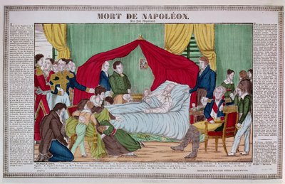 The Death of Napoleon Bonaparte by French School