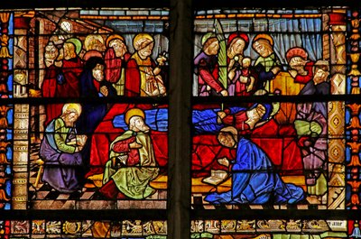 The Death of the Virgin Mary by French School