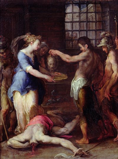 The Decapitation of St. John the Baptist by French School