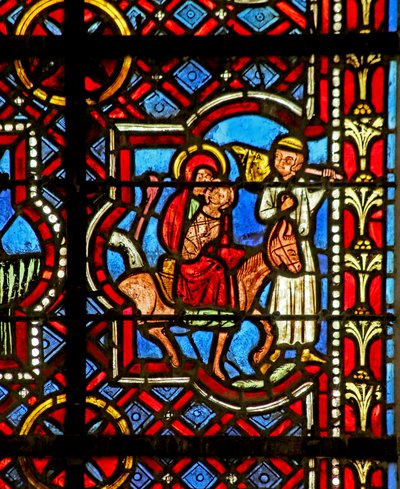 The Flight into Egypt by French School