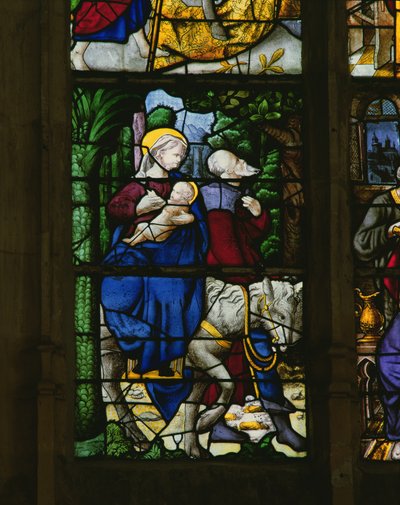 The Flight into Egypt by French School