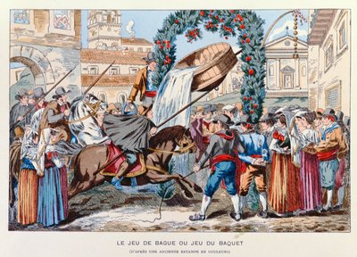 The Game of the Tub by French School