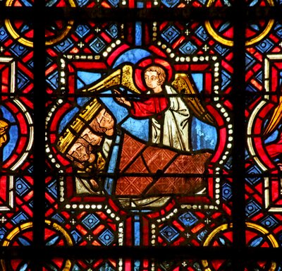 The Magi are Warned in a Dream by French School