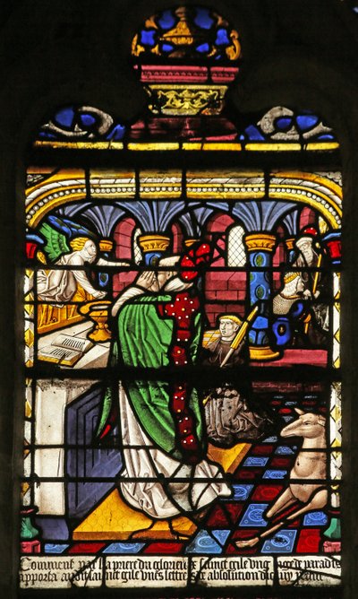 The Mass of St. Giles by French School