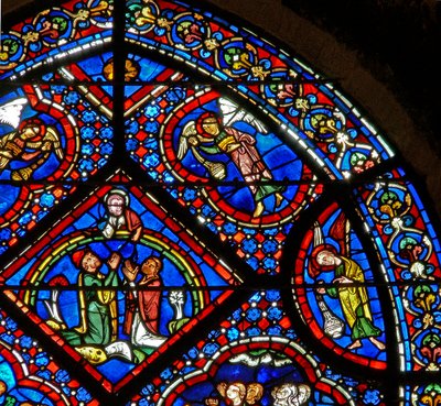 The Noah Window: Angels by French School