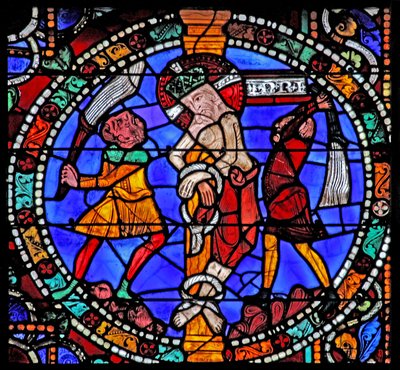 The Passion Window: The Flagellation by French School