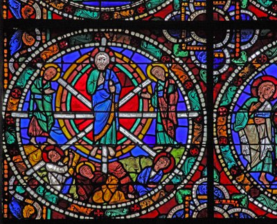 The Passion Window: The Transfiguration by French School