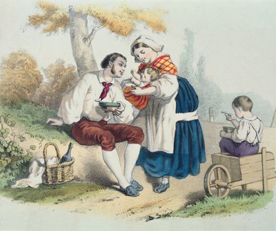 The Picnic by French School