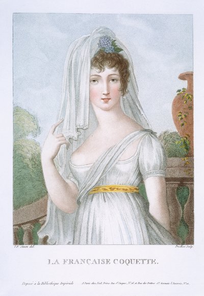 The Pretty French Girl, c.1816 by French School