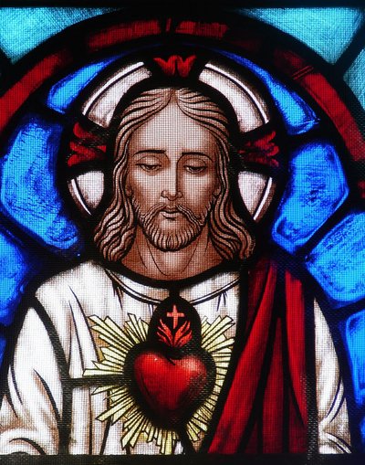 The Sacred Heart of Jesus, 19th Century by French School