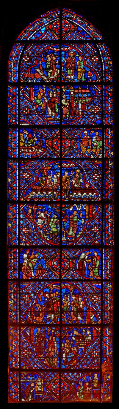 The St Nicholas Window by French School