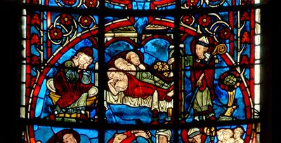 The St. Nicholas Window by French School