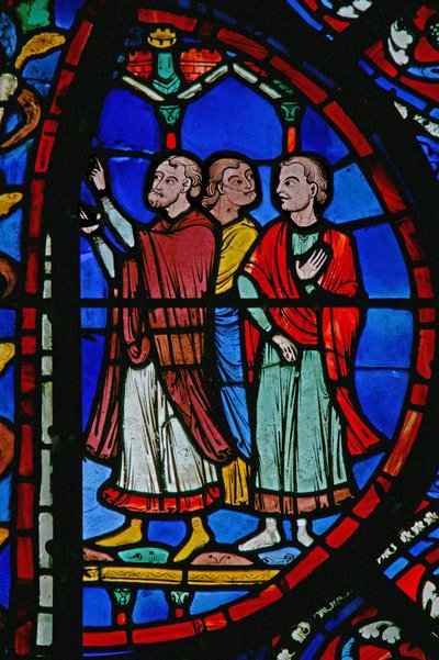 The St Thomas Window: A Group by French School