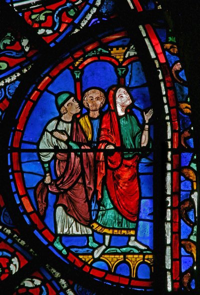 The St Thomas Window: A Group by French School