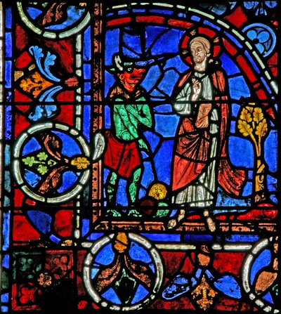 The Temptation of Christ in Wilderness by French School