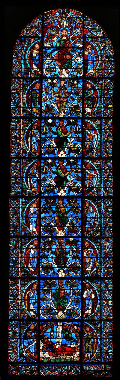 The Tree of Jesse, c.1150 by French School