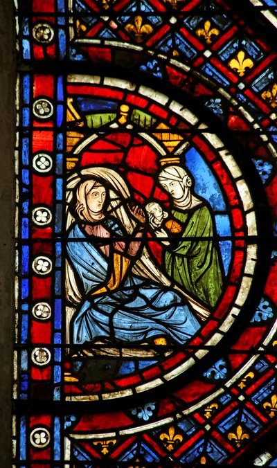 The Birth of St John the Baptist by French School
