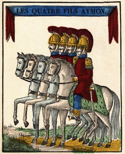 The Four Sons Aymon by French School