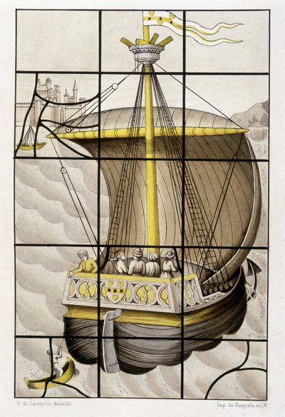 The ship of Jacques Coeur by French School