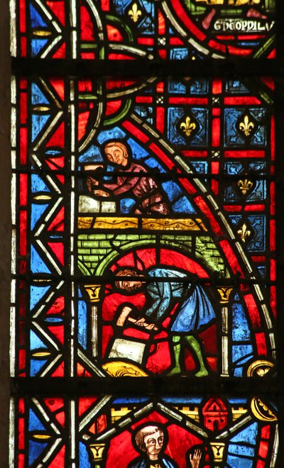 Theophilus Builds a Church by French School