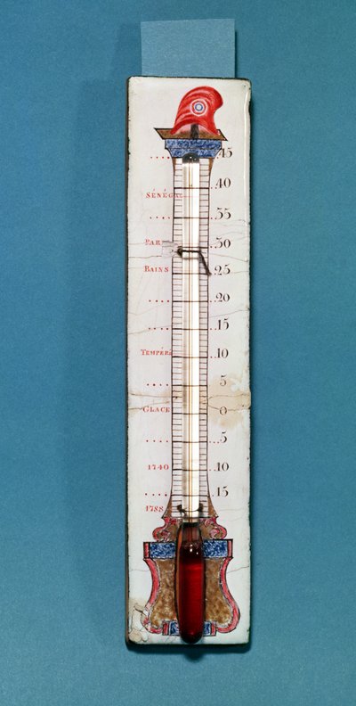 Thermometer Surmounted with a Phrygian Bonnet by French School