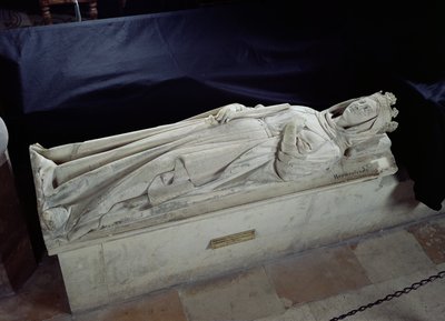 Tomb of Hermentrude (825-69) by French School