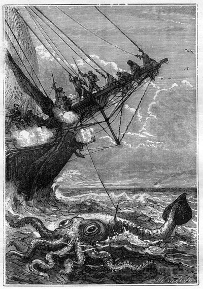 Twenty thousand leagues under the seas by French School