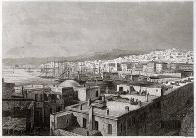 View of Algiers by French School