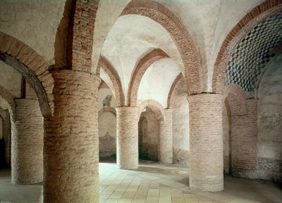 View of interior by French School