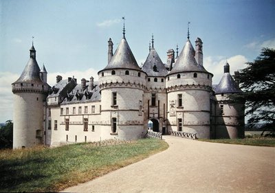 View of the Chateau by French School