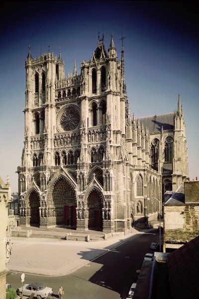 View of the West Facade by French School