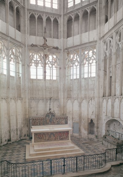 View of the Choir by French School