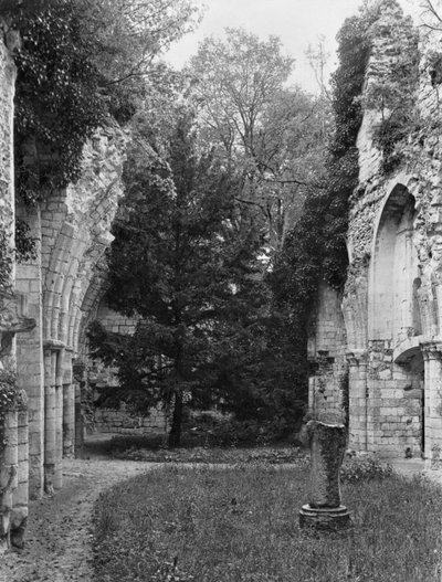View of the church by French School