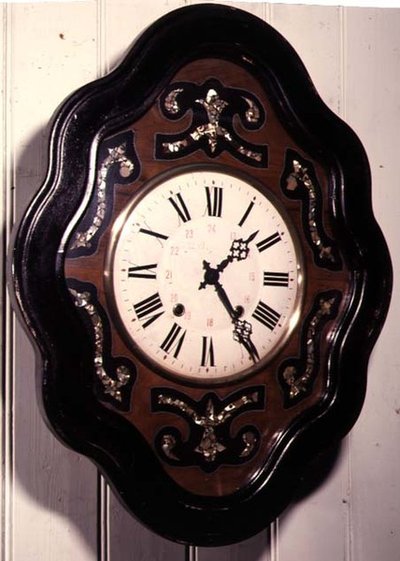 Vineyard clock, French by French School