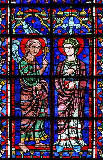Virgin Mary - Annunciation by French School