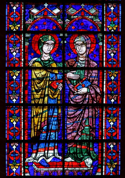 Virgin Mary - Visitation by French School