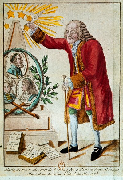 Voltaire by French School