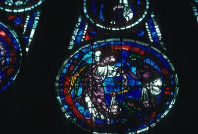 West Rose Window by French School