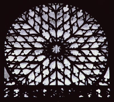 West rose window by French School