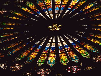 West rose window by French School