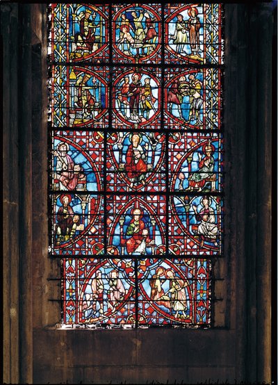 Window from the ambulatory by French School