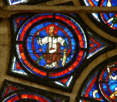 Window depicting St Paul by French School