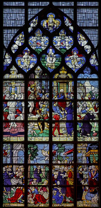 Window depicting the Passion by French School