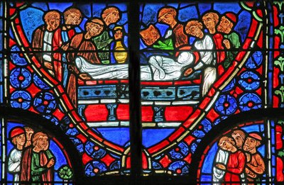 St Andrew is buried by French School