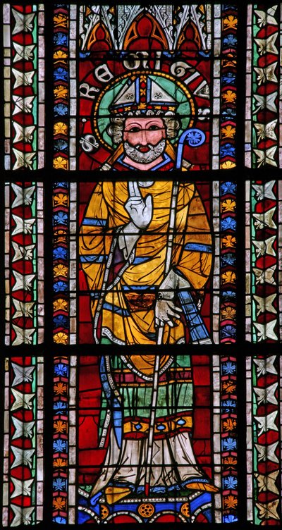 Window w207 depicting St Remi by French School