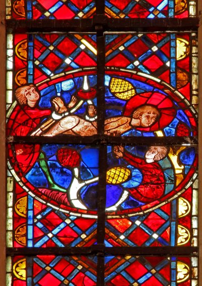 Window depicting St Vincent