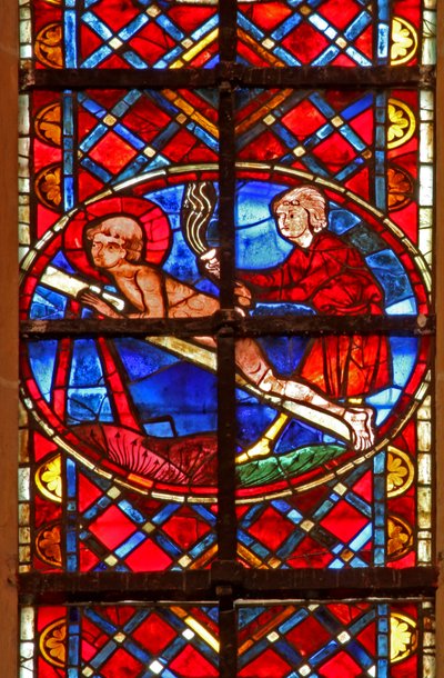 Window depicting St Vincent