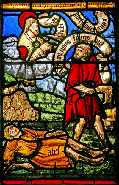 Cain Kills Abel by French School