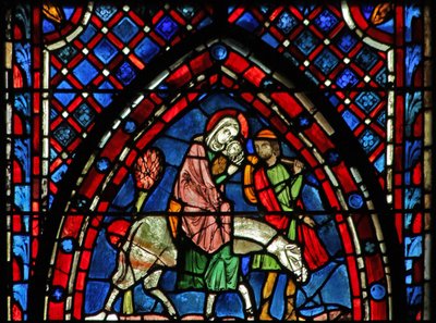 The Flight into Egypt by French School