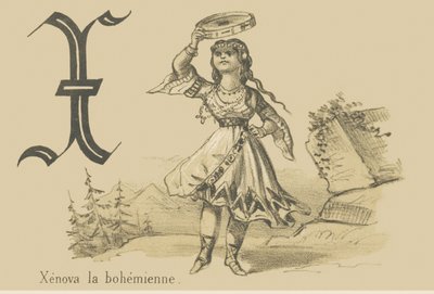 Xenova the Bohemian by French School